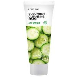  LBLG FOAM Пенка для лица очищающая с огуречным экстрактом LEBELAGE CLEANSING FOAM 100ml -CUCUMBER