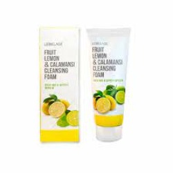  LBLG FOAM Пенка для лица очищающая с экстрактами лимона и каламанси LEBELAGE FRUIT LEMON&CALAMANSI CLEANSING FOAM