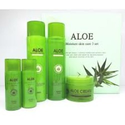  GNS SET Набор для лица уходовый с алоэ GIINSU SKIN CARE 3 SET (ALOE)