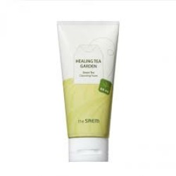  СМ Garden VEGAN Пенка для лица с экстрактом зеленого чая Healing Tea Garden Green Tea Cleansing Foam AD