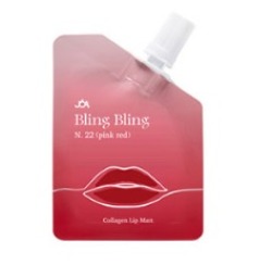  JOA Тинт для губ JOA Bling Bling Collagen Lip 5g No-22-Pink Red