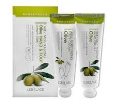  LBLG SET Набор кремов для рук и ног с оливой LEBELAGE DAILY MOISTURIZING OLIVE HAND CREAM & FOOT CREAM