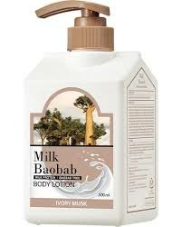  MB Ivory Musk Лосьон для тела с ароматом мускуса Milk Baobab Body Lotion Ivory Musk 500ml