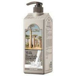  MB White Soap Гель для душа с ароматом белого мыла Milk Baobab Body Wash White Soap 1000ml