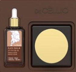  DR.CELLIO Набор уходовый для лица с муцином улитки [Korea City cream+serum set] DR.CELLIO PLUS GWANGJU BLACK SNAIL REPAIR CREAM+AMPOULE SERUM