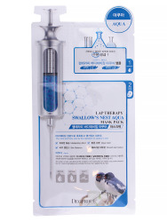  ДП LAP Маска для лица на тканевой основе LAP THERAPY AMPOULE MASKPACK 25g SWALLOW'S NEST AQUA
