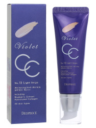  ДП CREAM Крем CC DEOPROCE VIOLET CC CREAM 50g #13 