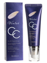  ДП CREAM Крем CC DEOPROCE VIOLET CC CREAM 50g #23