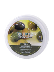  ДП NATURAL SKIN Крем для лица и тела питательный на основе масла оливы DEOPROCE NATURAL SKIN OLIVE NOURISHING CREAM 100g 
