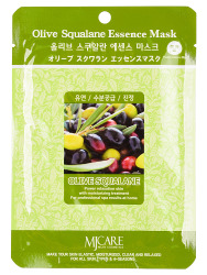 МЖ Essence Маска тканевая для лица Олива Olive Squalane Essence Mask 23гр