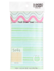  SB CLEAN&BEAUTY Мочалка (28х100) Fresh Shower Towel 