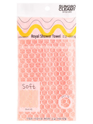  SB CLEAN&BEAUTY Мочалка (28х90) Royal Shower Towel 1шт
