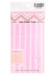  SB CLEAN&BEAUTY Мочалка (28х90) Daily Shower Towel 