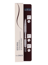 СМ EYE Карандаш для бровей 3в1 Eco Soul Designing Eyebrow 02 Dark Brown 0,2гр+0,12гр