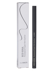СМ EYE Подводка для глаз тонкая ECO SOUL Powerproof Super Slim Eyeliner BK01 Black 0,1гр