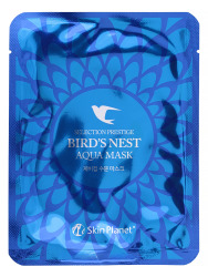  МЖ Skin Planet Маска для лица тканевая с экстрактом ласточкиного гнезда Skin Planet BIRD NEST AQUA MASK 25гр