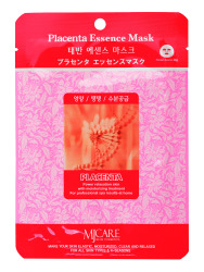 МЖ Essence Маска тканевая для лица Плацента Placenta Essence Mask 23гр