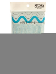  SB CLEAN&BEAUTY Мочалка (28х100) Pure Cotton ShowerTowel 1шт
