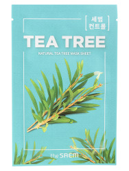 СМ Natural Маска на тканевой основе Natural Tea Tree Mask Sheet 21мл