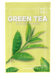 СМ Natural Маска на тканевой основе Natural Green Tea Mask Sheet 21мл