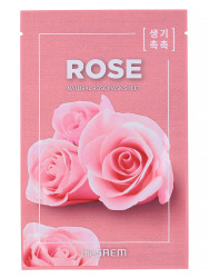 СМ Natural Маска для лица на тканевой основе Natural Rose Mask Sheet 21мл