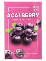 СМ Natural Маска на тканевой основе Natural Acai Berry Mask Sheet 21мл