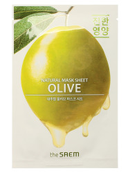СМ Natural Маска на тканевой основе Natural Olive Mask Sheet 21мл