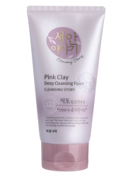  ВЛК Kwailnara Cleansing Story Пенка для умывания с розовой глиной Cleansing Story Deep Cleansing Foam (Pink Clay)