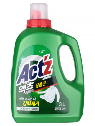 ПГН ACT'Z Гель для стирки ACT'Z Perfect Anti bacteria (bacterium) (Bottle 3.0L)
