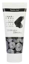  ФМС Foam Пенка очищающая с древесным углем FarmStay Charcoal Pure Cleansing Foam, 180ml
