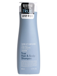  ДГМ LOOK Шампунь для волос для жирной кожи головы LOOK AT HAIR LOSS TRUE HAIR&SCALP SHAMPOO 500