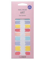 СМ Nail Наклейки для ногтей Nail Wear Art Gel Sticker 08