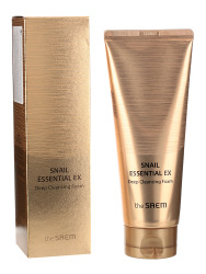 СМ Snail Essential Пенка для умывания с улиткой Snail Essential EX Deep Cleansing Foam 150ml