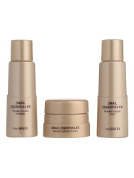 СМ Snail Essential Набор для лица уходовой косметики (Sample) Snail Essential EX Wrinkle Solution Special Gift 3 Set