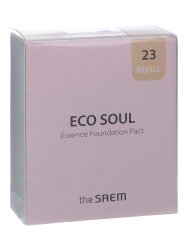  СМ ECO SOUL E Пудра для лица компактная тональная Eco Soul Essence Foundation Pact 23 Natural Beige(Refill)