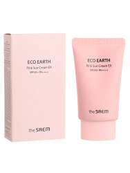 СМ Sun Крем для лица солнцезащитный Eco Earth Pink Sun Cream EX