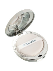  ЕНФ W Пудра осветляющая со сменным блоком Collagen Whitening moisture twoway cake #21 [13g+13g]