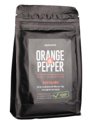  АЮМ Body Скраб для тела (апельсин и перец) ORANGE & PEPPER body salt scrub 450гр