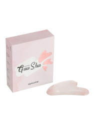  AYOUME АЮМИ 3D Массажер ГУАША для лица розовый кварц Massager GUASHA rose quartz 1 шт