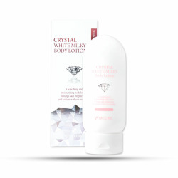  3W CRYSTAL Лосьон для тела осветляющий с молочным протеином CRYSTAL WHITE MILKY BODY LOTION