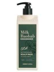  MB Cica Маска для волос с центеллой азиатской MilkBaobab Cica Refreshing Scalp Pack 500ml