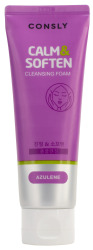  CNS FOAM Пенка для умывания успокаивающая с азуленом Azulene Cleansing Foam Calm&Soften, 120мл