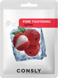  CNS F Маска тканевая сужающая поры с экстрактом личи Lychee Pore-Tightening Mask Pack, 20мл
