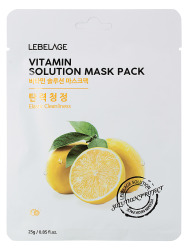  LBLG Маска тканевая LEBELAGE VITAMIN SOLUTION MASK 25g