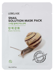  LBLG Маска тканевая LEBELAGE SNAIL SOLUTION MASK 25g