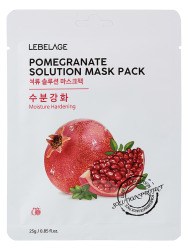  LBLG Маска тканевая LEBELAGE POMEGRANTE SOLUTION MASK 25g