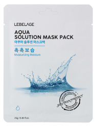  LBLG Маска тканевая LEBELAGE AQUA SOLUTION MASK 25g