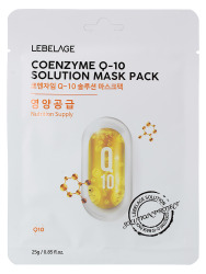  LBLG Маска тканевая LEBELAGE COENZYME Q-10 SOLUTION MASK