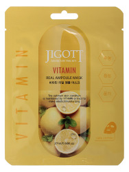  JGT Маска на тканевой основе JIGOTT VITAMIN REAL AMPOULE MASK