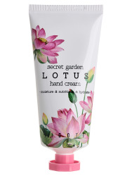  JGT HAND Крем для рук с экстрактом лотоса JIGOTT SECRET GARDEN LOTUS HAND CREAM, 100ml
